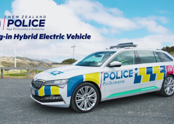 NZ Police reveals its first plug-in hybrid police car