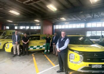 Mitsubishi NZ continues Wellington Free Ambulance support