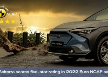 Electric Subaru Solterra gets top Euro NCAP rating